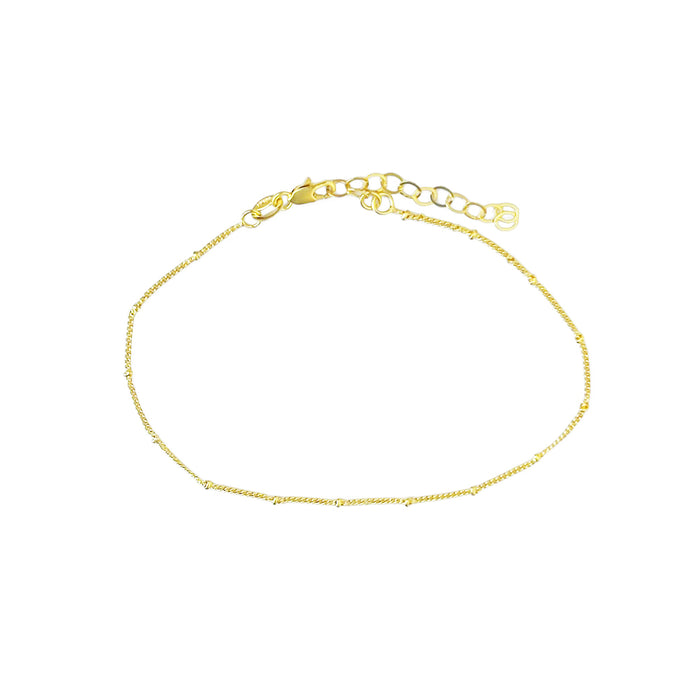 Satellite Chain 18K Gold Fill Anklet - 3 Pack