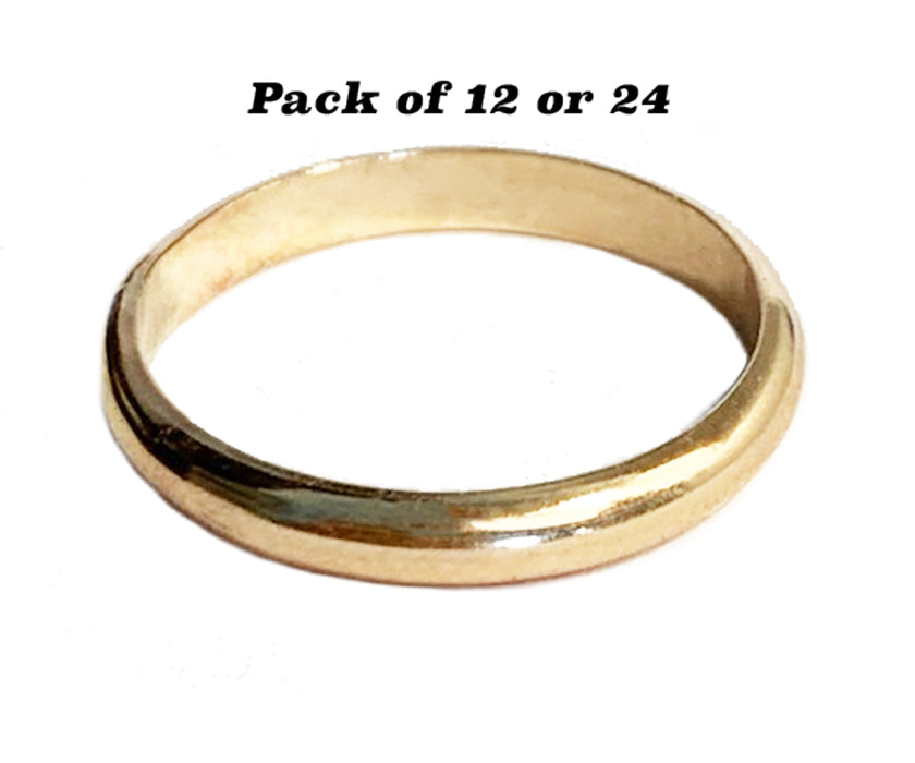 3mm Band Gold Fill Pack - 10% Off