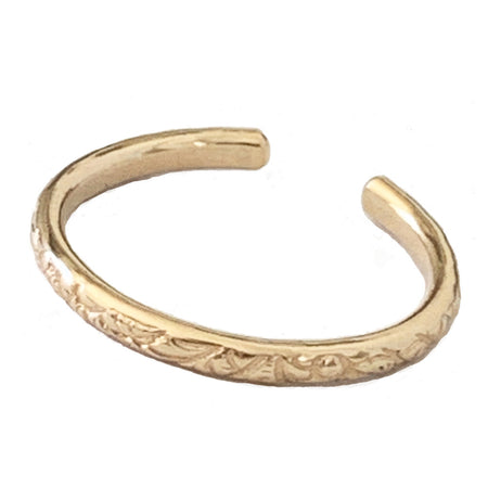 Summer Breeze Gold Toe Ring Adjustable 