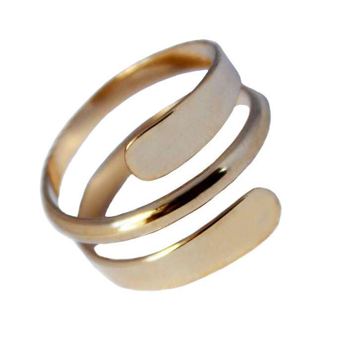 Pipeline Gold Fill Toe Ring