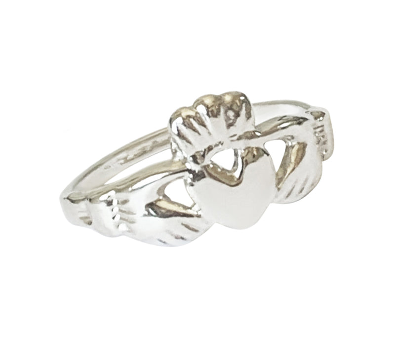 Claddagh Sterling Toe Ring