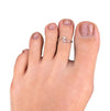 Perfect Wave Sterling Adjustable Toe Ring